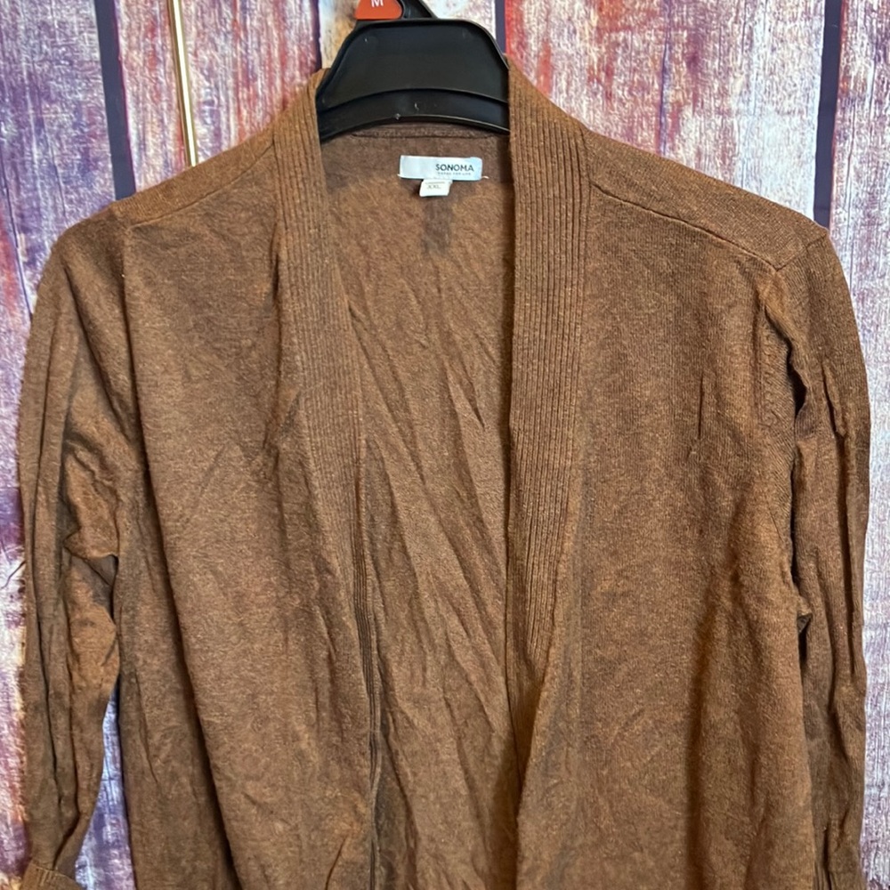 Sonoma Brown Rust sweater XXL